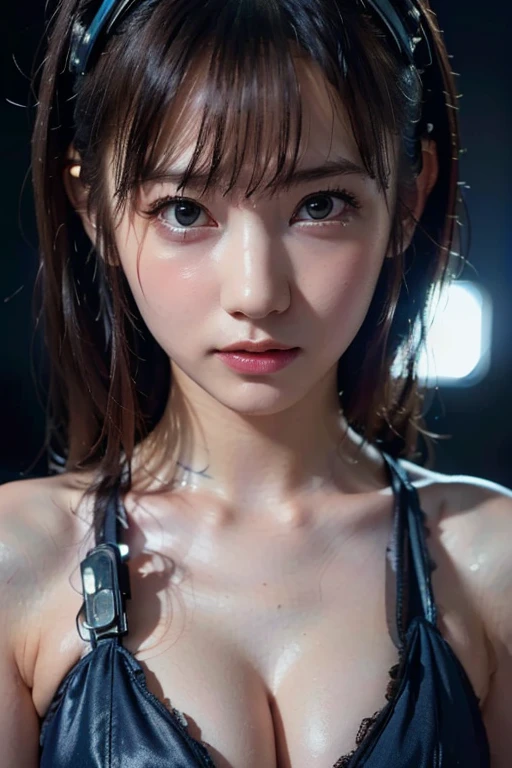 (NSFW), 1womanl, Solo, 24 year old, 7headed body, (cute face), (Ideal ratio body proportions), swimming pools, competition swim suit, erectile nipple, Cameltoe, long , Sexy body, Wet, Smiling smile, short-hair, Dark hair, small tits, A slender, Small buttocks, beauty legs, Skinny Legs, surrealism, Cinematic lighting, depth of fields, One-person viewpoint, F/1.8, 135 mm, nffsw, masutepiece, ccurate, ((Anatomically correct)), Textured skin, Super Detail, high details, High quality, awardwinning, Best Quality, hight resolution, 8K