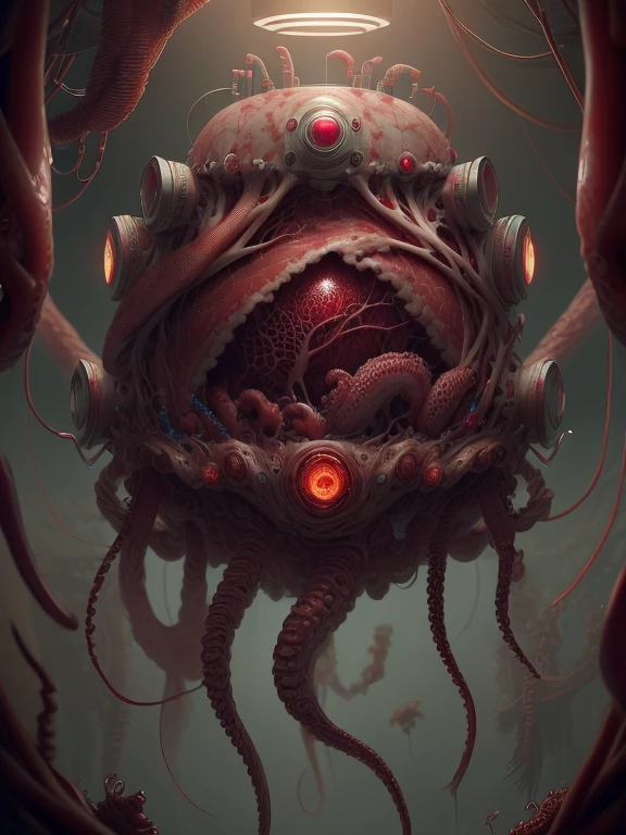 Anatomical techniques, Blood vessel, Host, octopus, Electronic compound eye, circuit board,