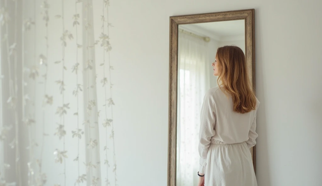 Ghost near the mirror