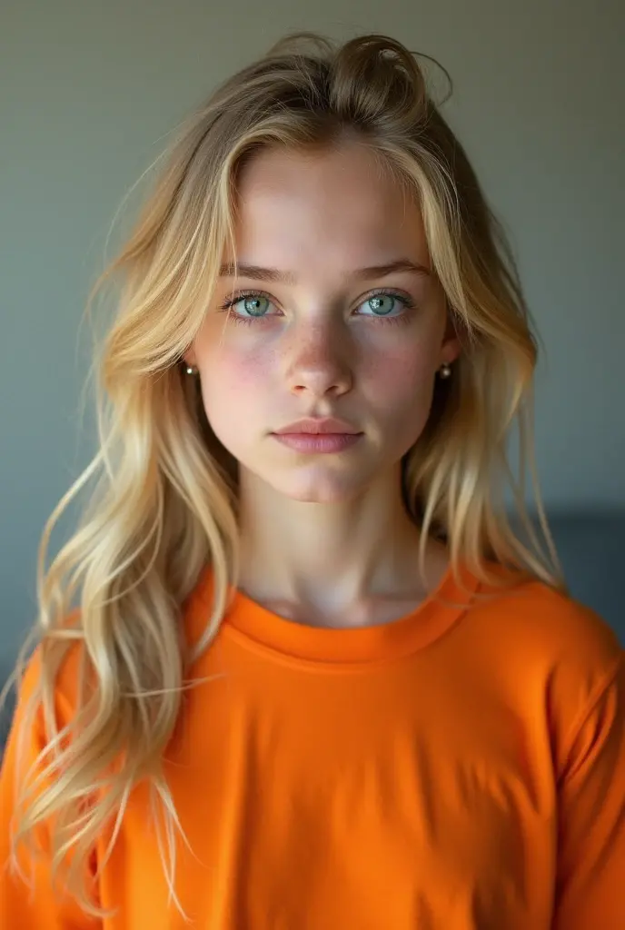 (best quality,highres), (portrait,realistic), (blonde hair), (blue eyes), (sexy body), (school uniform), (beautiful detailed face and eyes), (youthful appearance), (bright lighting), (subtle smile), (charming and innocent expression), (soft background), (vivid colors), (fine brush strokes), (subtle shadows), (smooth skin), (medium: oil painting), (ultra-detailed), (teenage girl), (standing posture), (slightly tilted head), (natural lighting), (soft ambient light), (natural background), (delicate details), (long, flowing hair), (gentle breeze), (casual and relaxed atmosphere), (hint of shyness), (subtle texture), (intense focus), (graceful stance), (playful eyes), (innocent aura), (subtle yet captivating), (golden afternoon sunlight).
