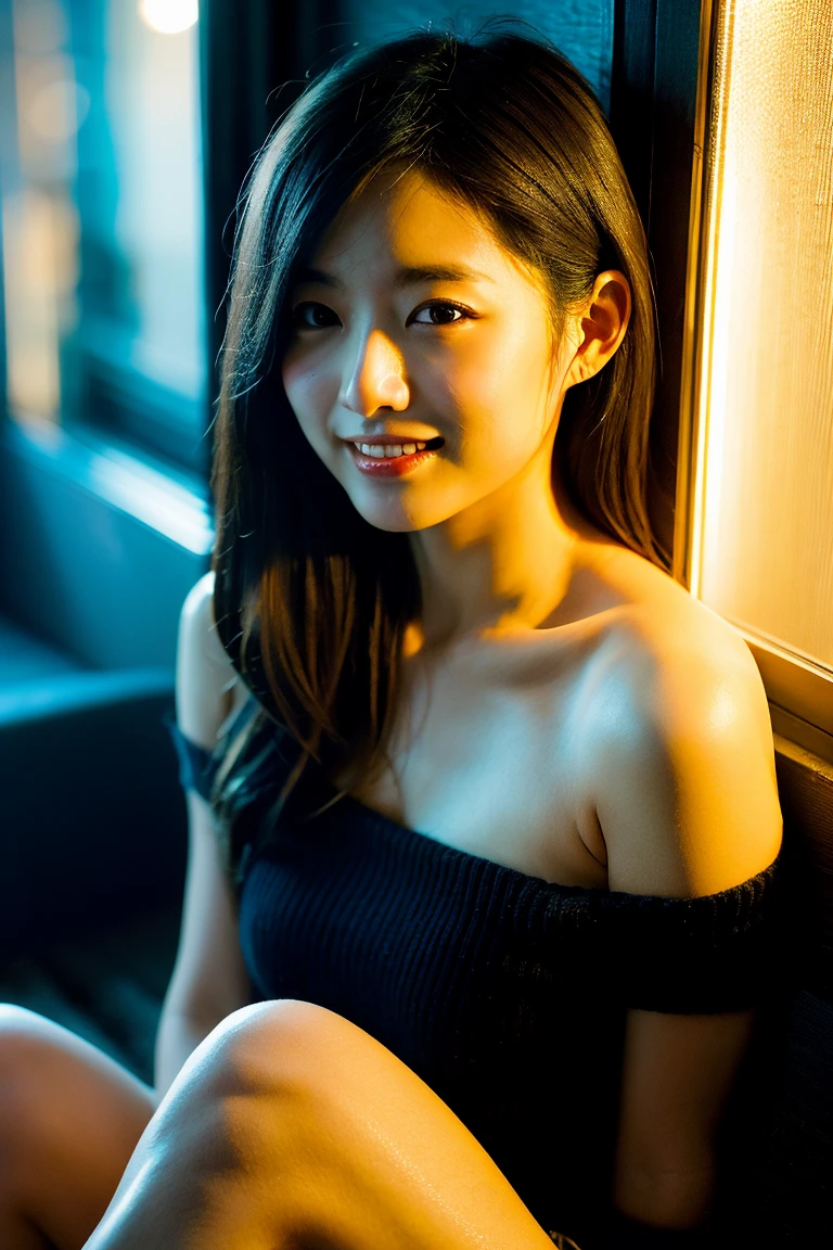 (((Very long, beautifully straight black hair that reaches down to her butt..3))) ((extreme close-up)) (The bangs are neatly trimmed in a princess cut.、It's long enough to reach your eyes:1.3) (Her very long black hair is very shiny.、It's shiny.、And that'Thick and shiny like silk、The most beautiful and exquisite in Japan, with extremely long blonde hair and extremely shiny, Beautiful, straight, extremely long black hair、She is very long, Super straight black hair. And she really, Really long, beautiful black hair.) ((highest quality)), ((masterpiece)), (Get used to that) perfect beautiful face (The most beautiful Japanese 18 year old girls) ((Rich 1.4)) beautifull thatに慣れる face 8K (Ultra-fine skin texture 1.4) (actual, lively:1.4), double eyelid sharp focus:1.2、Beautiful woman:1.4 The whole body is super beautiful々New skin texture ((She's perfect Common skin colors of Japanese people She is a perfect professional beautiful make-up Lipstick is slightly pink Eyeliner is black)) ((big breasts)) Unique Japanese faces Japan body type that'that'that' (She is wearing sky blue lingerie) (Real photos from professional photographers:1.1) (I'm standing in front of the sky blue wall in my room. He has a very happy smile as he is shown the male genitals of the viewers.、Her smile is amazing)