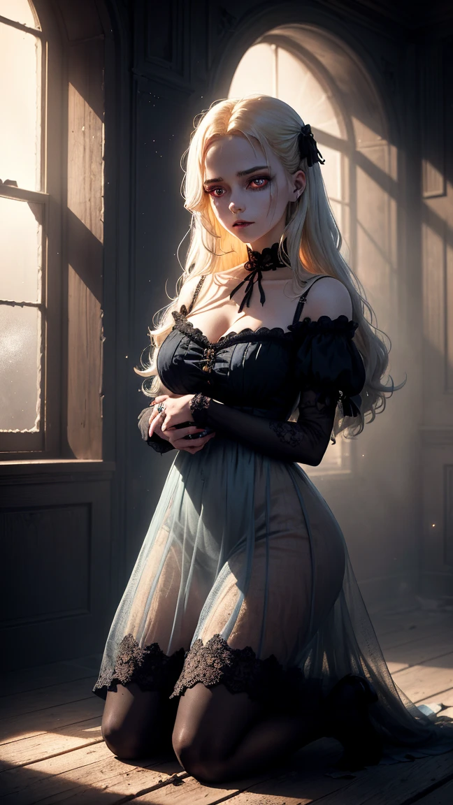 with white skin