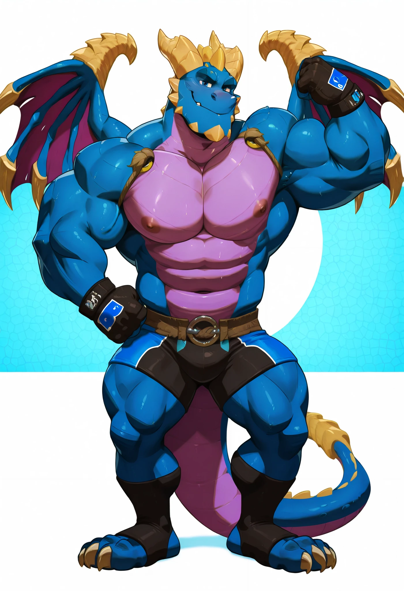 ((Rampageman a purple and tan anthropomorphic male dragon with purple horns, blue eyes, light blue hair and a tan torso chest is tan and wearing black and yellow shorts, tied up in big havey metal chains up against a dark wall in a red light lit room scary look room with only red light and black walls, he is tired up with big metal chains against the wall and he can't get out,))
Big bright, (( Rampage a purple anthropomorphic male dragon with a tan torso purple horns, blue eyes, light blue spiky hair, and pink wings ),(( rampage, huge , purple dragon with wings and a very tan chest and has hair on his head )) , at the viewer with a look and pose))) , big chest , day, , sensual, detailed, uploaded to e621, beautiful and detailed portrait of an anthropomorphic , (((male))) uploaded to e621, zaush, foxovh, movie lighting, thicc, alone, detailed, 8k res, hires, detailed eyes, good anatomy, good perspective, towards viewer, by bebebebebe, by sicklyhypnos, by gerkk, by orf, nice hands, perfect hands, happy, romantic, ray tracing lighting, rtx on, By Bebebebebe, by SpiritD, by KOBITOWANI, b est quality, masterpiece, perfect anatomy, detai led picture)), 1femboy, , sexy body, fluffy tail, shy, horny, romantic, up close, wearing not a bit of clothing, huge thighs,rampage, huge , purple dragon with wings and a very tan chest and has light blue hair on his headrampage, huge , purple dragon with wings and a very tan chest and has light blue hair on his headrampage, huge ,Rampageman a purple and tan anthropomorphic male dragon with purple horns, blue eyes, light blue hair and a tan torso chest is tan and wearing black and yellow shorts