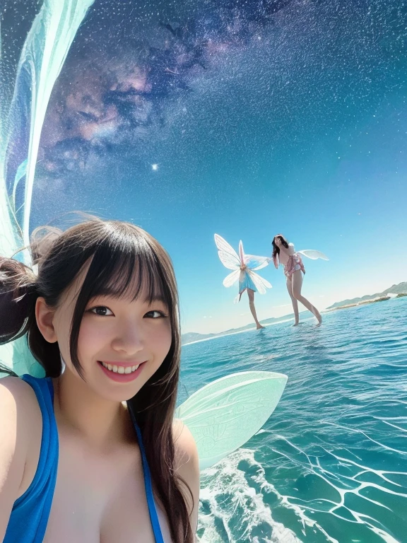 Paradise Earth Angel An illustration null rainbow