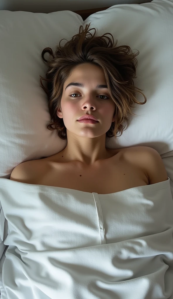 Woman Lying down realistic
