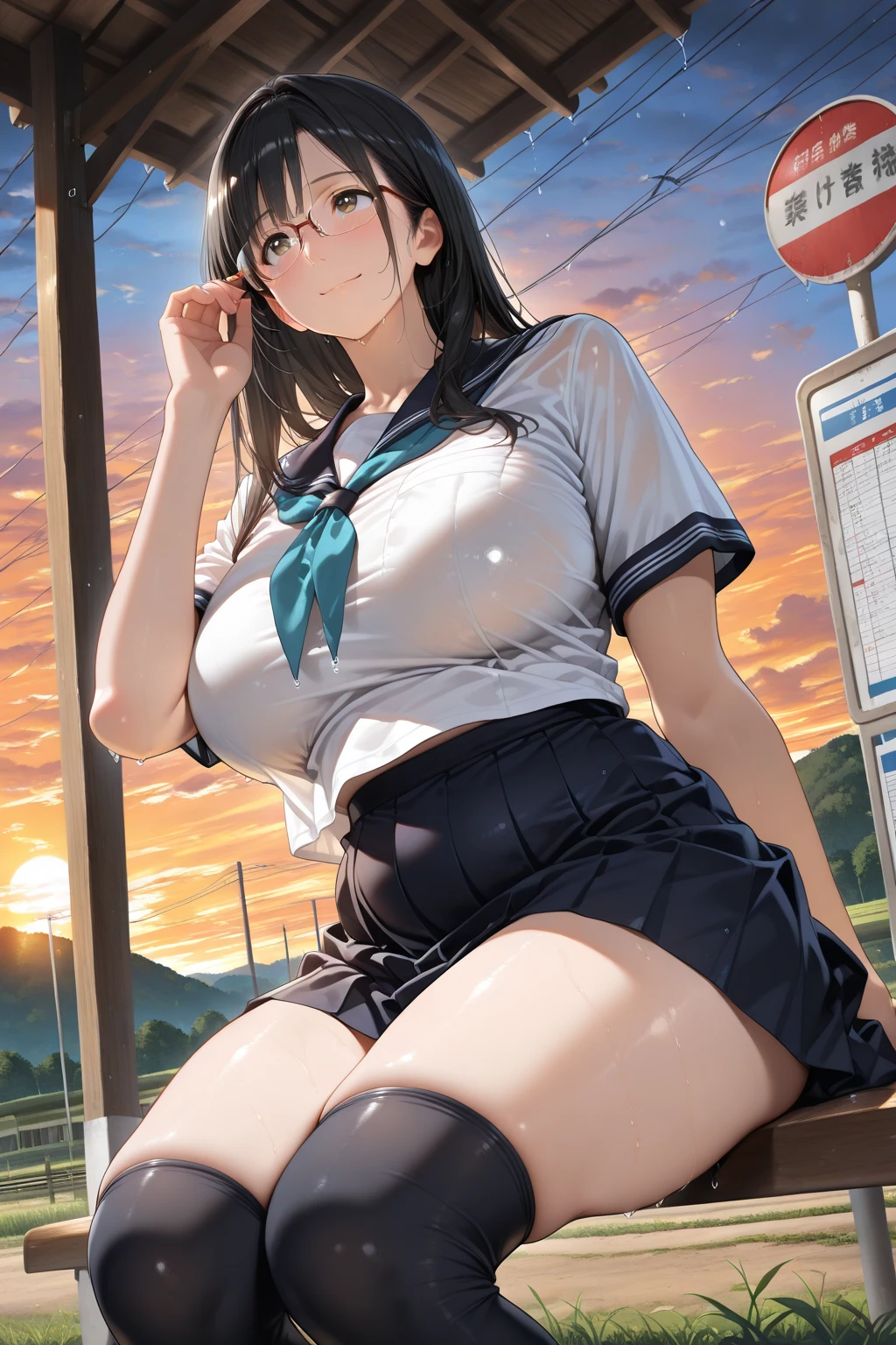 Sex、cowgirl position, squatting, spread legs、cowgirl position, squatting, spread legs、Upper body naked、nude、Hide your with your hands、Blushing、Embarrassed expression、、Brunette with no bra、Semi-long hair、Pale purple eyes、Blushing、lipstick、Perfect hands、Detailed hands、Train seats、hand bra