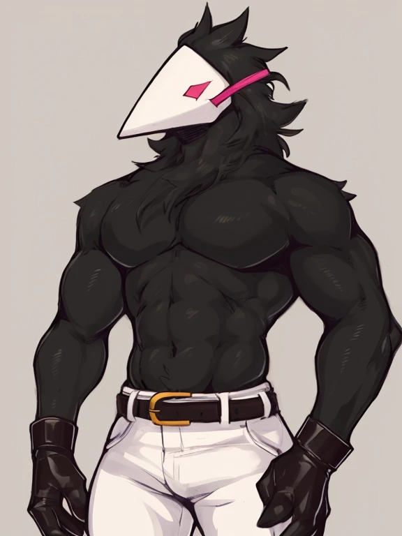 One person、A lizardman male wearing light blue lace lingerie、masterpiece、Highest quality、Black body、There are scars on the body、Sharp Eye、Knee-high socks、garter belt、Long, thin tail、White camouflage coat with hood、gun、In the ruins、Swollen crotch、