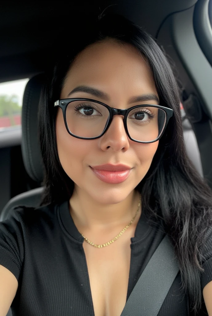 a female student at the office having class and studying for a pen to write, 1girl, solo, short hair, school uniform, pencil, black hair, large breast,