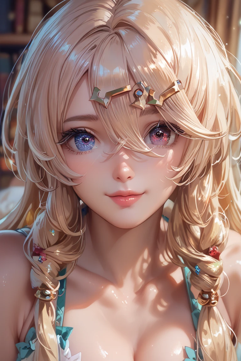 nsfw,masterpiece、highest quality、High resolution、high quality images、8K, 1 female、skin luster、skin texture、Expression of fine eyes、(Shiny bright golden hair:1.6),Girl with long braided hair, realism, Detailed manga style, manga art style, perfect line drawing, beautiful line drawing, digital manga art girl, beautiful light blue eyes, Clear, beautiful eyes、plump lips, Detailed gorgeous face, (cute smile), charm, Front view, (perfectly detailed face), (fine hands) 、photorealistic images, Depth of written boundary, Princess hairstyle, Princess、Corolla on the head , face forward , night sky , night view ,beautiful starry sky , romanticism、(Princess gorgeous pink dress:1.5)、(medium breasts:1.5)、smile、blush、princess tiara、Fluffy blonde、Gorgeous blue sparkling earrings、Gorgeous gold bracelet、Gorgeous gold anklets、Palace balcony、Nadia: The Secret of Blue Water Necklace、(oblong face:1.5)、(Sparkling Glitter:1.2)、Cover your forehead with bangs、Bangs between the eyes、(full body:1.0)、(standing:1.3)、(portrait:1.6)