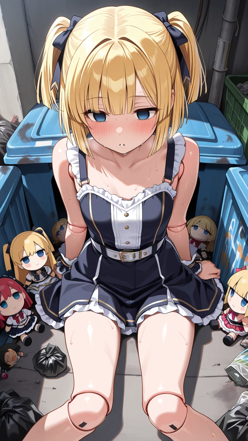 (from above:1.2),(from side:0.9), ((Face)), (Close-Up:0.4), 1female, teacher, wearing a hoodie, bootyshorts, Thicc, small breast, light colored hair, long hair, blue eyes, face to detail, detailed eyes, the background is a pizzaria, smiling, highest quality, (RAW photo:1.2)(Curve,Model,glamor:1.5),Beautiful breasts,(pointed chest:1.0),Farbe_aberration,beautiful detailed shadow,Beautiful eyes,Beautiful body,Beautiful skin,beautifull hands,(medium_breasts:1.5),Brown hair,watching at viewers,black suspenders,Bulging big,breasts,walls: Black miniskirt, garters, Gaze, Small face,bangss,holster,Beautuful Women,hands up,leg holster,Gaze,black boots panty shot, provocation,flank,flank sweat soio,arm,,narrow waist,(with sparkling eyes and a contagious smile),her thin pubic hair, looking at viewer, posed cleavage:1.2,pose muy sexy" 