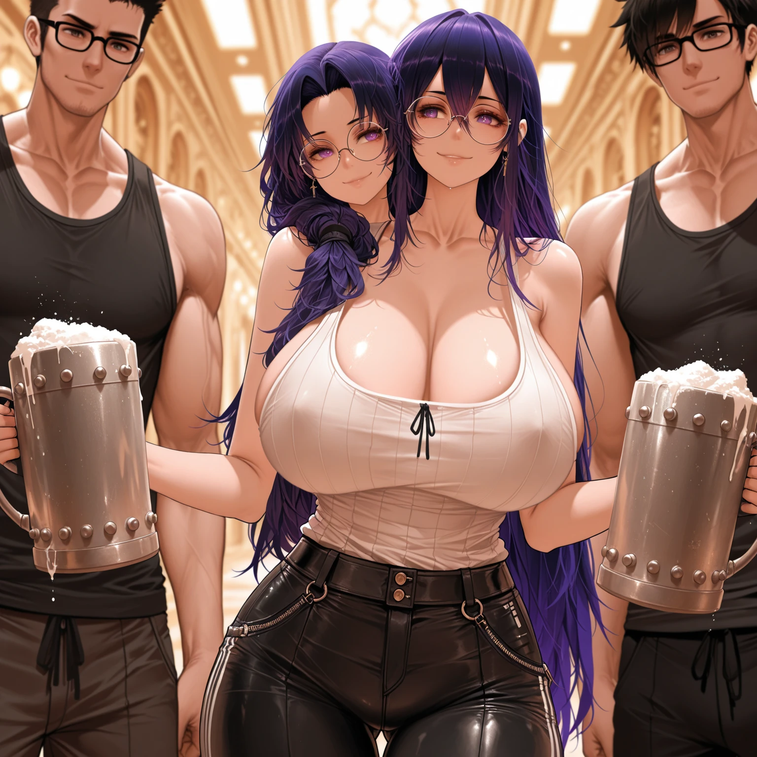 best quality, detailed face, detailed eyes, 1girl, demon girl, succubus, upper body, two panels BREAK, short hair, (small breasts: 1.5), :d, (trembling: 1.2), BREAK, breast expansion, (BEPlus: 1.5), (lines of motion: 0.7), tremors, looking at breasts, (embarrassed: 1.3), shocked, excited, focus on breasts, (girl in her room: 1.5), neckline