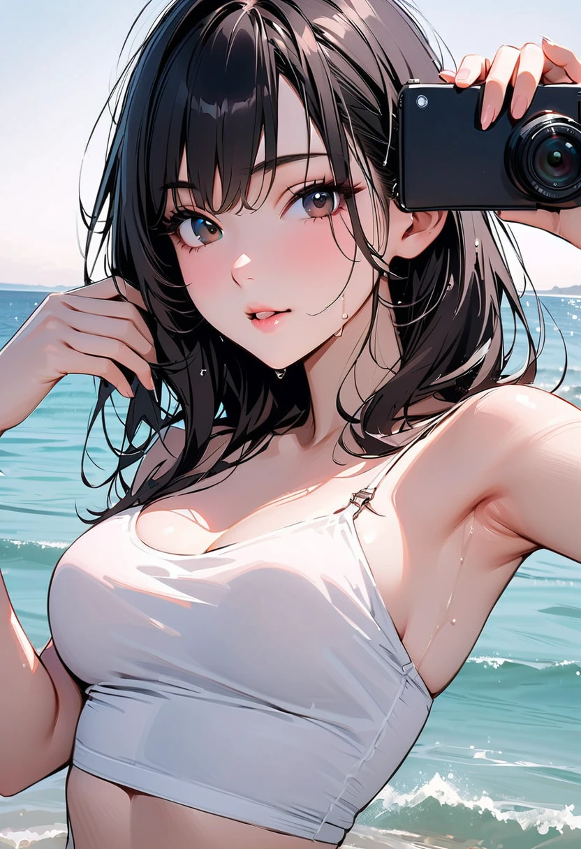 realisticlying、Girls Real Two Face、selfee、Bring it closer to the body、Thoracic adhesions、Cleavage emphasis、Bikini Wearing、shores、sexly