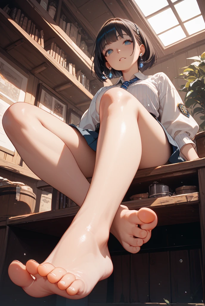 photo realistic, (masterpiece,best quality:1.4),(8k,raw photo,photo realistic:1.2), detailed skin, detailed face, ((1girl)), idol, cute face, little girl, Not Safe for Work, (raw photo, photo realistic: 1.2), ALL Nudi-ty, nudi, (((NO panties))),nipp-les, Open twat, anus, went, (((No cloth))), (((sitting spread legs))),