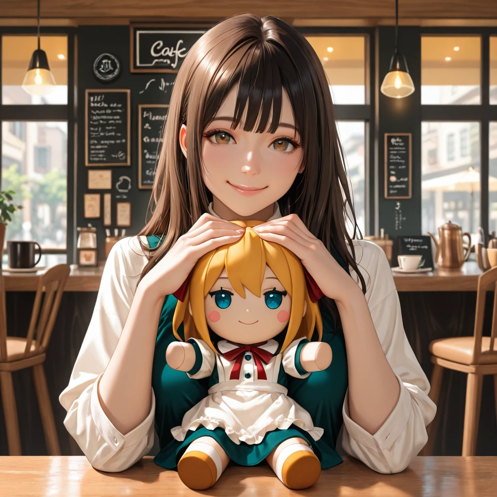(((masterpiece))), good anatomy, a nurse girl, suprised face, "??", sweat, cum on forehead, ((CHIBI)), (((handjob))), penis, projectile semen, , POV,