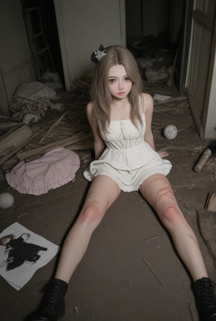 Abandoned Dolls、dirt、scratches