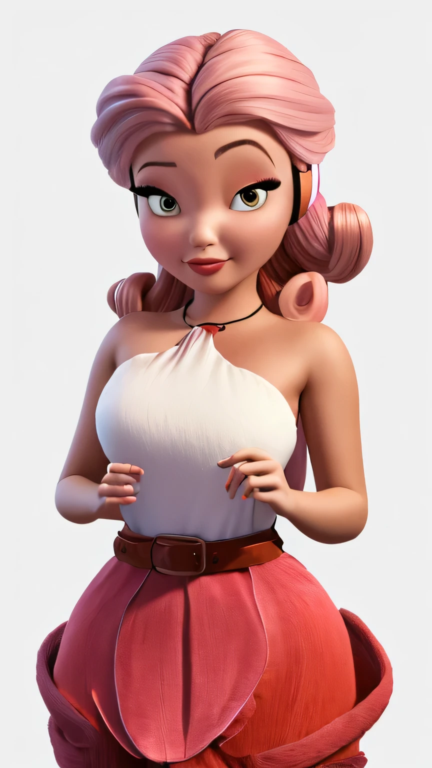 uma mulher de blusa rosa e short branco posando para uma foto, Mulher de 30 anos de Cuba, 2 Modelo feminina de 4 anos, Violeta Myers, usando um top cropped sexy, corpo rosa, Modelo do Instagram, Mulher mexicana bonita, Alanis Guillen, top de cabresto rosa quente, curtido ameera al taweel, Lorena Avarez