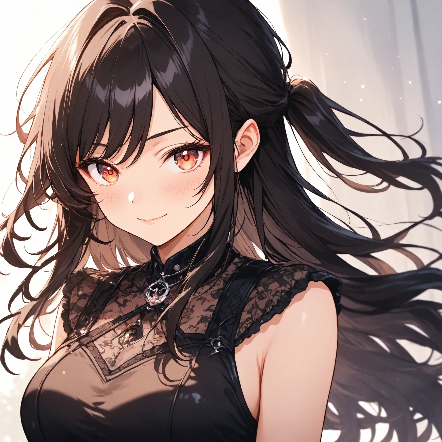 (small breasts:1.2), (perky chest:1.2), (pointed chest:1.2), (Pudding cake magazine cover:1.3),(from below:1.0),(shoot from the side:1.1),masterpiece, 1girl, Amazing Cleavage:1.1, thin waist, optimum,tmasterpiece,hight resolution,best qualtiy,hyper HD,super detailing,awardwinning,a 18yo cute girl,(The upper part of the body),anatomy correct,Beautiful Black miniskirt,garters,Gaze,Small face,bangss,holster,Beautuful Women,hands up,leg holster,Gaze,black boots,Cowboy Shot,cute face,a blond,Longhaire,Twin-tailed,Braids, Hairline,（scarlet eyes）,long eyelasher,Hanging eye corners,White skin of the, ((see through camisole:1.1)), ((Sheer nipples:1.0)),Rocket Tits,(Slim body),smile,seductive weak smiling,(with sparkling eyes and a contagious smile),little open mouth, Looking at Viewer,

