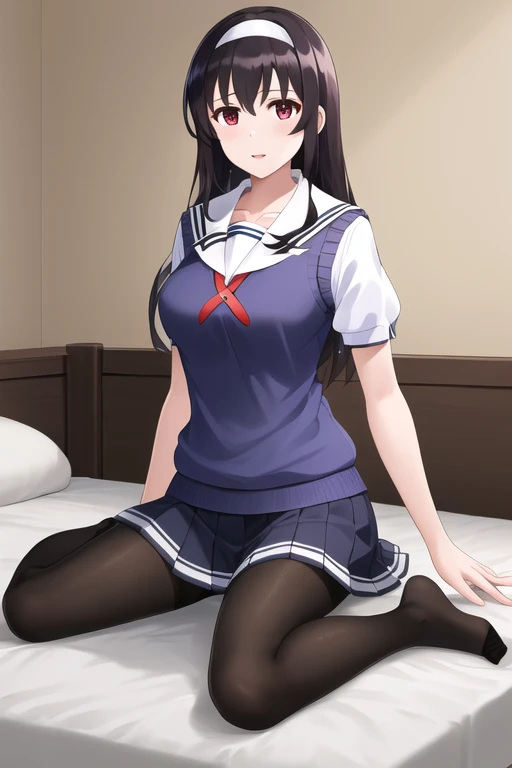 ((Super detailed)), (highest quality), ((masterpiece)), ((Very exciting)), ((8k)), ((1080p)), ((Very clear)), ((Very sophisticated)), ((Anime Graphics)), ((Anime quality)), ((Anime illustration)), ((Upper lighting)), ((Depth of written boundary)), ((Shine肌)), ((Shine)), ((Shine)), (3D)), ((Perfect Anatomy)), (Realistic skin texture), ((Detailed face description)), ((Detailed cloth design)), ((Anime qualityの目)), ((Bright colors)), (((alone))), ((girl)), ((Black Hair), (Very long hair), (Hair above the eyes)), ((Teak cheek), (Unpleasant expression)), ((high school girl), (school uniform), (White blouse), (Black long skirt), (Black knee socks)), ((Under the skirt), (Printed panties)), (stage), ((Sitting), (Spread your legs), (Raise your knees), (Blur the background),