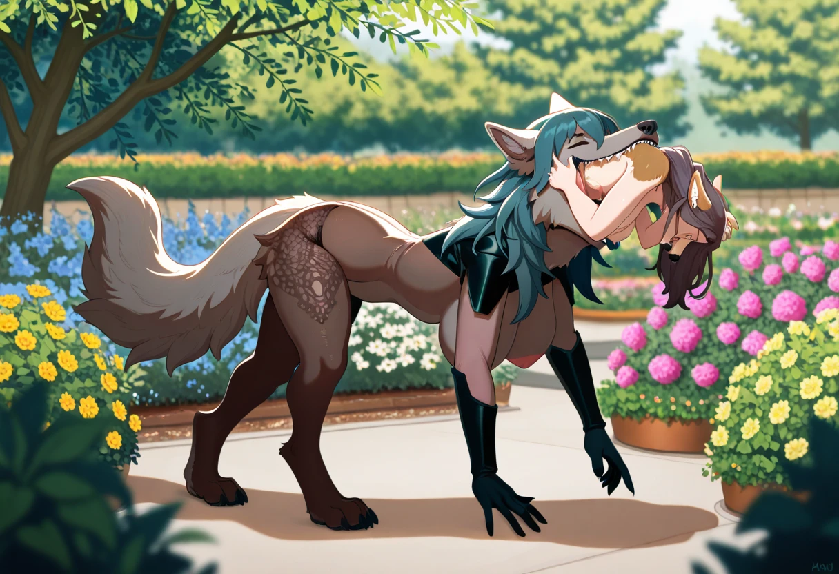 By personalami. Tribal outfit. Beautiful and detailed eyes. Werewolf boy with aroused huge horse penis. Cute furry lynx. Fluffy lynx tail. Fluffy fur. Girl gives incredible amazing deep blowjob. throat bulge. The girl is gagging. the girl is terrified. Sword swallower sex position. Girl under wolf.