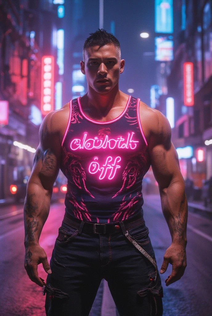 (8k, RAW Photos, Highest quality) masterpiece, 1 teenager, 18-year-old, Asian Muscular Man Watching the Viewer, Stand in front, Exposing his huge muscular chest, Puffy nipples, Sexy Six Pack, Tight waist, good looking, topless, Thick body hair, A man wearing thong underwear , Gradient Background, Shine & Sequin Backdrops , Cinema Lighting, Ultra-high resolution