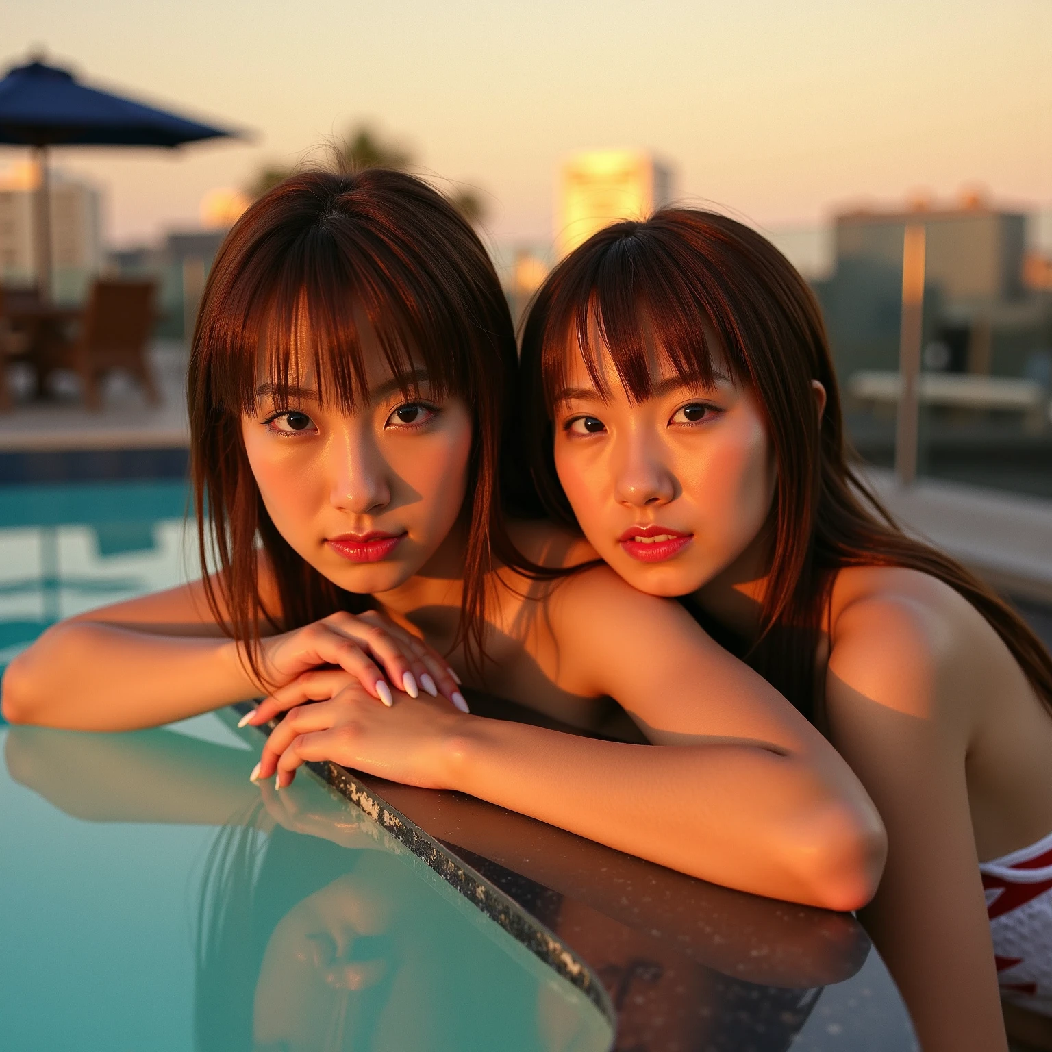 ((ExtremelyDetailed ( KAWAII Girl Floating:1.37) in WHITE at Dusk Enoshima Beach)), (masterpiece 8K TopQuality) (ProfessionalPhoto:1.37), {(Standing Full Body:1.2)|(from below:1.2)}, Different types of hair colors, {(White skinny(School Swimwear))|(SchoolUniform with High-Leg Cut AthleticShorts)}, {Detailed Childish hand|Hidden hand|Armpit|Different types of breasts|(Clearly Visible the shape of Butt)}, Joyful Expressions LifeLike Rendering, PerfectLighting, Dazzling Horizon {Colorful Clouds | Starry IridescentParticles} VolumetricLighting (Acutance:0.8)