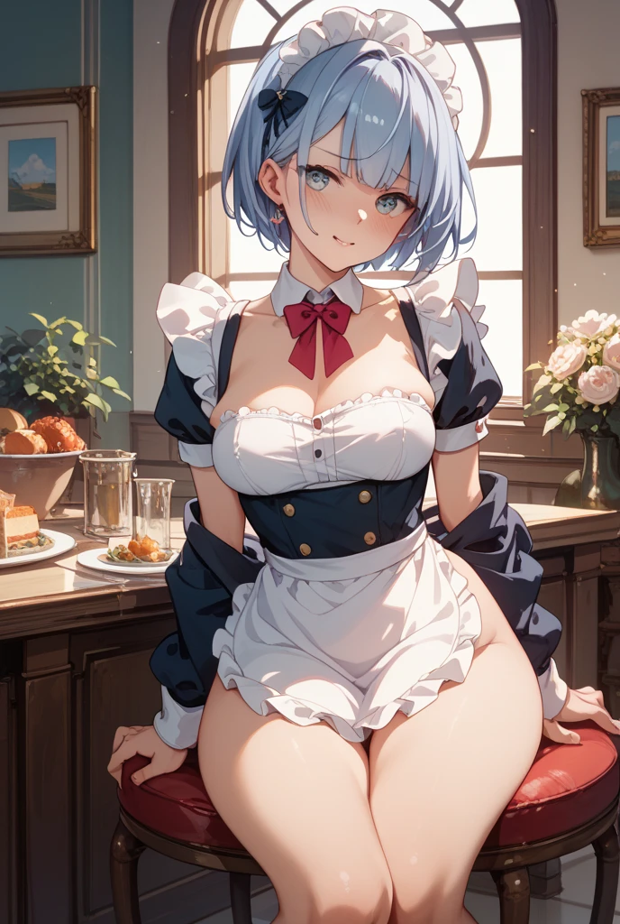 Again:zero's Againm、light blue hair、short hair、table top、High resolution、lots of girls multiple girls、large crowd、cute lots of girls、big and full breasts、naughty body、See-through、throw、、whole body、Are standing、Look up at me、confused face、blush、embarrassing、excited、white breath、black pantyhose、female shape'Private parts are clearly visible、I can see your nipples、white skirt、micro mini skirt、very short skirt、hospital、hospital room、Many people々々々、in the crowd、bare chest、show your chest、while holding the tray、place the chest on the tray、Upper grade、A lot of milk comes out from the nipples、Breast milk squirts out of the nipples、white nurse uniform、cat ears nurse uniform、white one-piece nurse uniform、Bangs that hide one eye、pink hairpin、sit on bed、white sandals、white pantyhose、open your legs、open the thighs