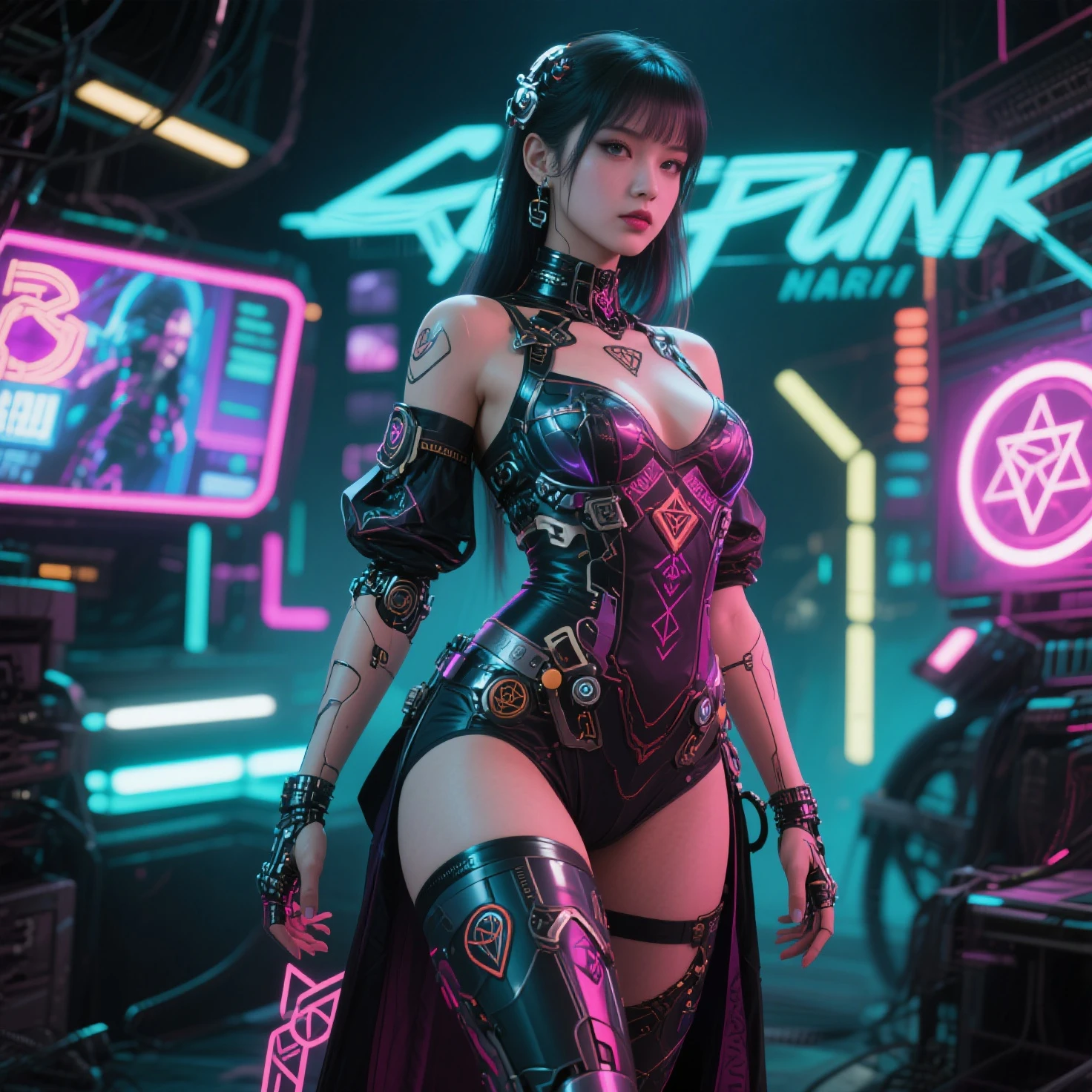 there  a woman in a futuristic outfit sitting on the ground, cyberpunk 2 0 y. o model girl, seductive cyberpunk dark fantasy, cyberpunk art ultrarealistic 8k, cyberpunk beautiful girl, cyberpunk angry gorgeous goddess, cyberpunk girl, female cyberpunk anime girl, beautiful cyberpunk woman model, cyberpunk woman, cyberpunk cyborg, hyper-realistic cyberpunk style, cyberpunk women, cyberpunk anime girl