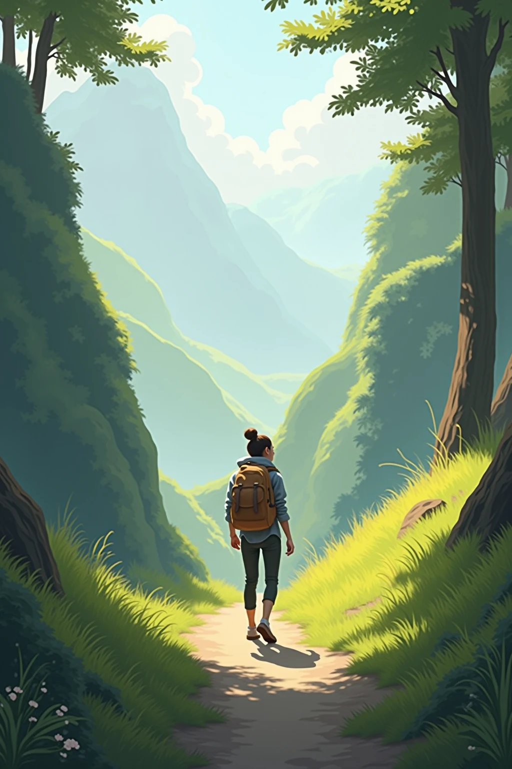 It's nice to travel alone