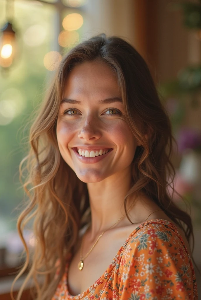 Beautiful girl sitting in a cozy, natural setup, smiling at the camera
Text on Screen: आयुर्वेदिक घरेलू नुस्खे "नमस्ते दोस्तों! आज हम बात करेंगे कुछ आसान आयुर्वेदिक घरेलू नुस्खों की, जो आपको सेहतमंद और खुशहाल बनाएंगे।"