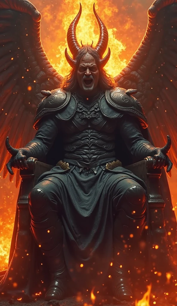 True Lucifer Image Epic image of Lucifer, a mighty giant and majestic male angelic being ...