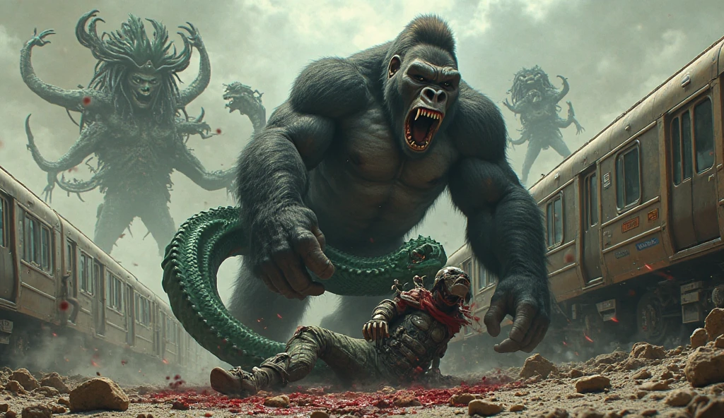 monster eating Manny pacquiao alive