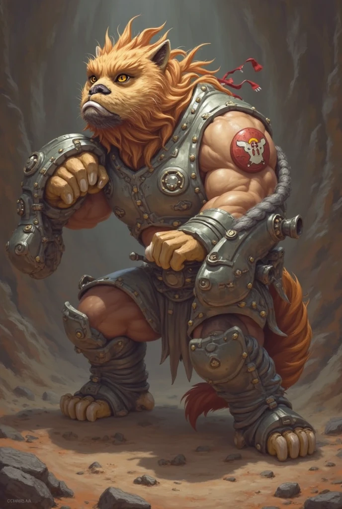 Solo Sexy young anthro furry rat male mercenary medieval solider, slim slim muscular, anthro handsome gay shorter muzzle, handsome gay model male apperance, sword scars, worn out leather skimpy armament, low on hips heavy leather belt, old very worn out skimpy dirty linen material jockstrap, old yellow dirty worn out stains on white sawn jockstrap, very visible "x" brown seam pattern on the jockstrap, studded skimpy armlets breastplate armor, skimpy breastplate, leather bondages, fingerless leather gloves, smelly unwashed furr, dirty body look, desert battlefield, standing in sexy fighting position, close view of full character
