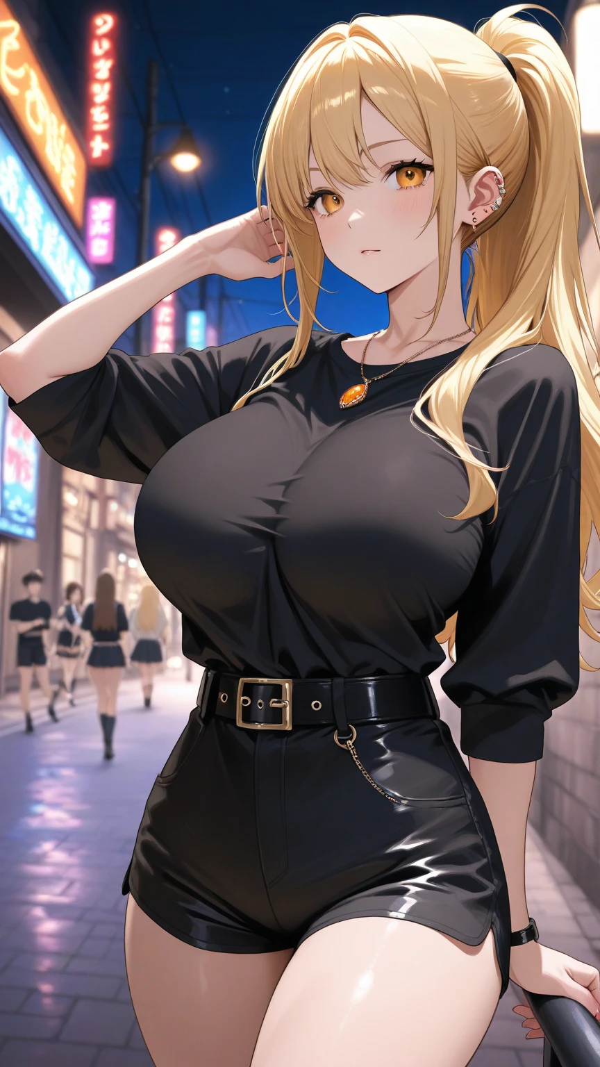 (tmasterpiece,A high resolution,best qualtiy:1.2),8K,highly detailed,复杂,rich colourful,vibrant image,Clear focus,cinematic ligh) blond hairbl,long whitr hair,Green eyes,body builder (Wear black business attire,black_Collared shirt cropped jacket,tiese,tiese,Black frilled skirt,a garter belt,Leather belt) (Large, Perfect round breasts,Hourglass body,Big breasts Thin waist,Very thin waist, photograph realistic,(hyper realisitc:1)big breasts beautiful, tmasterpiece,Best quality at best,extremelydetailedface,s the perfect face,beauitful face,Perfect lighting,Detailed eye makeup,Details of the face,Nice detail eyes,pretty hand,perfect hand,glowing light eyes(realistic pupil,Realistic iris:1)Heavy eye makeup,(empty Casino)(Posing dynamically)Panties, underwear, Suspenders,bralette