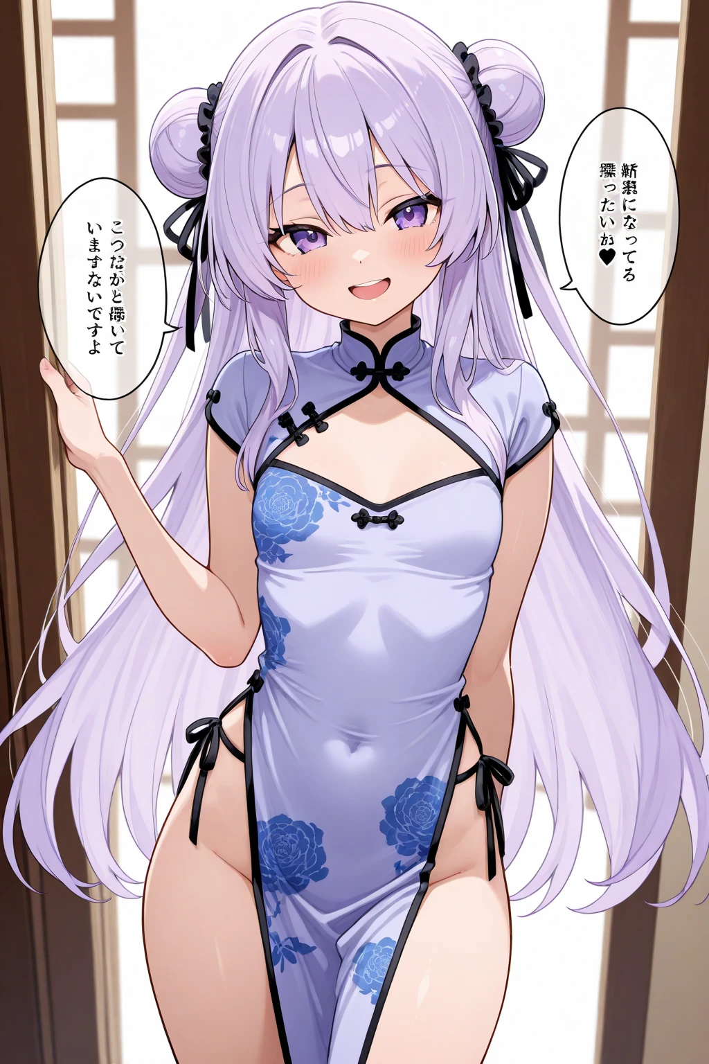 Browsing Caution,masterpiece,Highest quality,High resolution,Very detailed, Cowboy Shot, One girl, silver wolf\(Collapse Star Rail\), Grey Eyes, Grey Hair, Long Hair, ponytail, hair ornaments, Wear blue lens sunglasses on your head, In the process of taking off clothes, Embarrassing, A look of expectation, Heavy breathing, Excited, Lust, Heart Pupil, sexual excitement, Seduce, blush, Shiny skin, View your viewers, Silky skin, Rub your thighs together, Embarrassing格好, Love juice drips from the crotch, Inner thighs, Right in front of you, Very close, Reveal the tuning, In the corner of the library, Facing forward