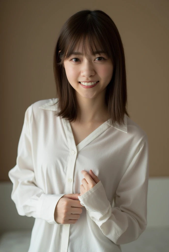 hight resolution、high-level image quality、in 8K、Real live-action、Raw photography、top-quality、masterpiece、超hight resolution、生a picture、ren、Beautiful fece、masutepiece、((Obscene content))、For adults、charm of 、absurderes、((((Japan elementary school students))))、Japan Girl、((8years old))、((with round face))、((Tanuki face))、((Cute little face))、(((((Shy laughter)))))、de pele branca、((chubby face))、(shorten the body a little)、Juvenile physique、小柄、Smaller chest、kne、 thighs thighs thighs thighs、Somewhat short、(tre anatomically correct)、slightly short neck、独奏、fullllbody、Very nice、(((White blouses)))、 ((Pubic area))、(Mansuji)、((White panty))、Are sleeping、(Photorealsitic:1.37)、Photon mapping、Realistic、Radio City、Physically Based Rendering、depth of field rally background、a picture、(((a junior idol in Japan)))、Sparkling eyes、shiny lip、too bright natural light、The Bright Sun、Too bright sunlight、(((((8years old)))))、(((Pubic area)))、(Mansuji)、to stand、Open your legs、Open your crotch、(Slimed、small tit、flat boobs、small tit)、Only one person,Short hairstyles、Short-cut hair、(inside in room),(((Alone)))、(Show me your flat chest、Please bring the hem back to your chest、nipples exposed)))、