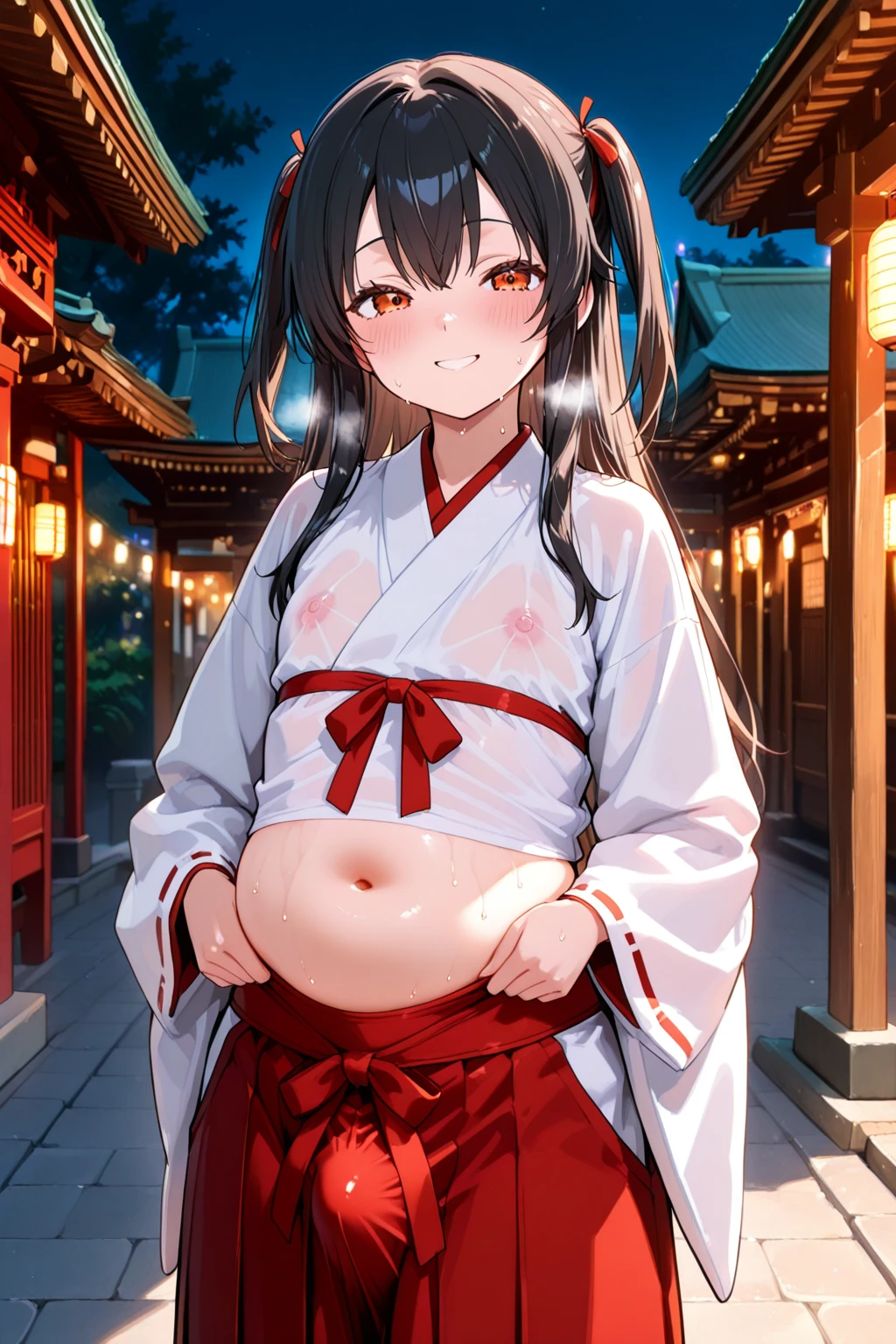 1girl. Japanese petit. Smile. (masterpiece). (best quality). (insanely detailed). Nude. nsfw. Slit Pussy. Close up Mons pubis. Flat chest. Upright standing posture. from below.