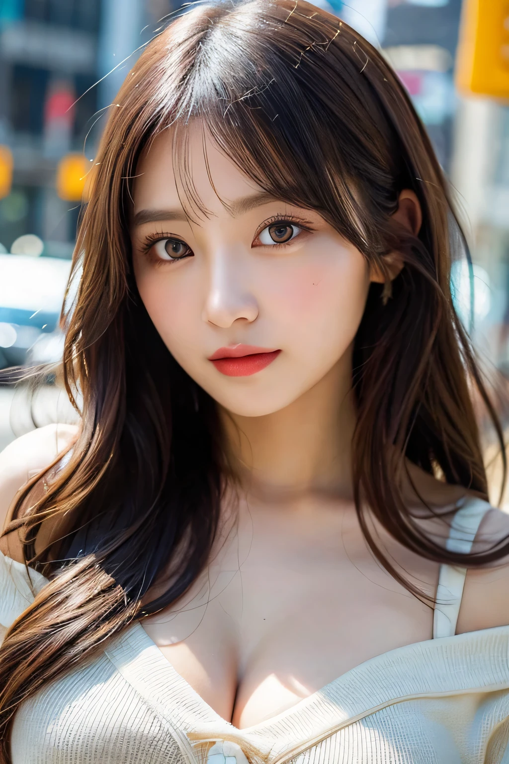 Tabletop, highest quality, shape, Very detailed, finely, High resolution, 8k wallpaper, 完璧なダイナミックな構shape, Beautiful and exquisite,ランダムなcute髪,,Natural color lip, Bold sexy pose,smile、20-year-old girl、cute、Looking into the camera,Always blur the background,Perfect and beautiful face,Slim face and figure,Big eyes、Putting on gal makeup,Small face,Shooting from below、smile,Blurred Background,Elegant feminine face、Cyberpunk Fashion、Change pose randomly、Randomly change the shooting angle and position、smile、Top to bottom々Shoot from the right angle and direction、Sexy Face、Get on all fours