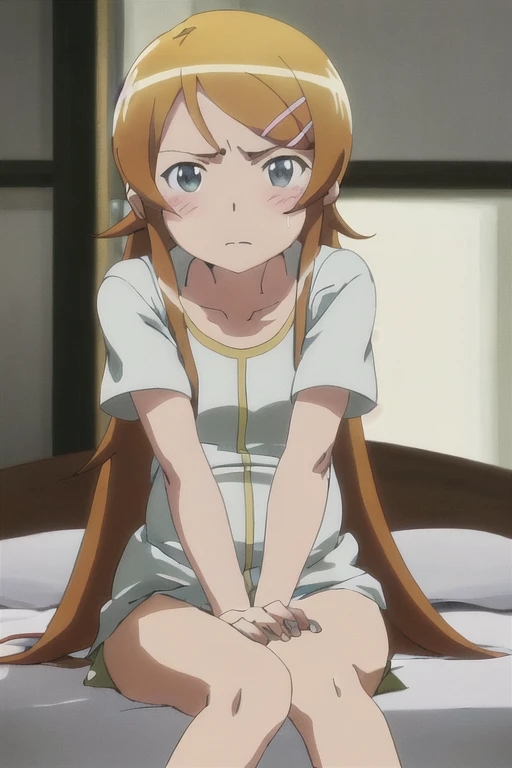 1 girl,  solo,   looking viewer, dynamic pose, lying in a bed, enjudress,  <lora:Enju:0.9>, (((anime))),masterpiece, best quality, intricate details, 8k uhd, perfect face, perfect eyes