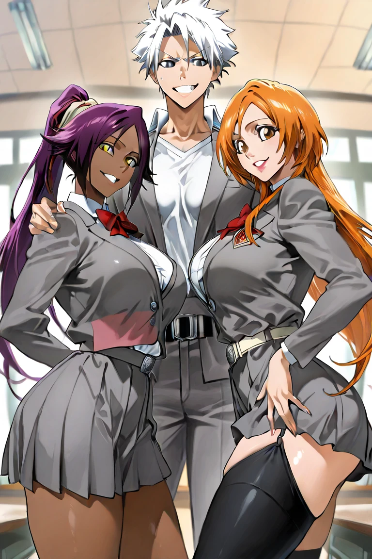 masterpiece,Highest quality,Super quality,Naked men and women,Nipples,penis,Pussy,anime,Works with a fighting theme,Macho male protagonist,Female enemy characters,Bonus pinup,this