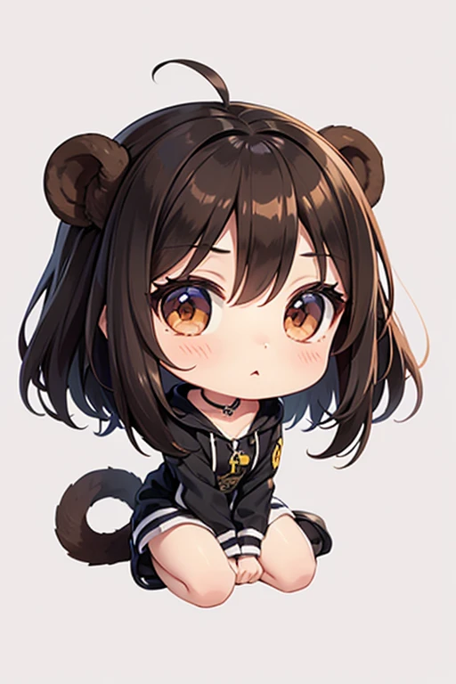 18 year old girl, large eyes, big eyelashes, thin eyebrows, half full cheeks, thick lips, curly black hair with accessories , using a long-sleeved crop top, showing the ass, , calcetas largas blancas, black tennises