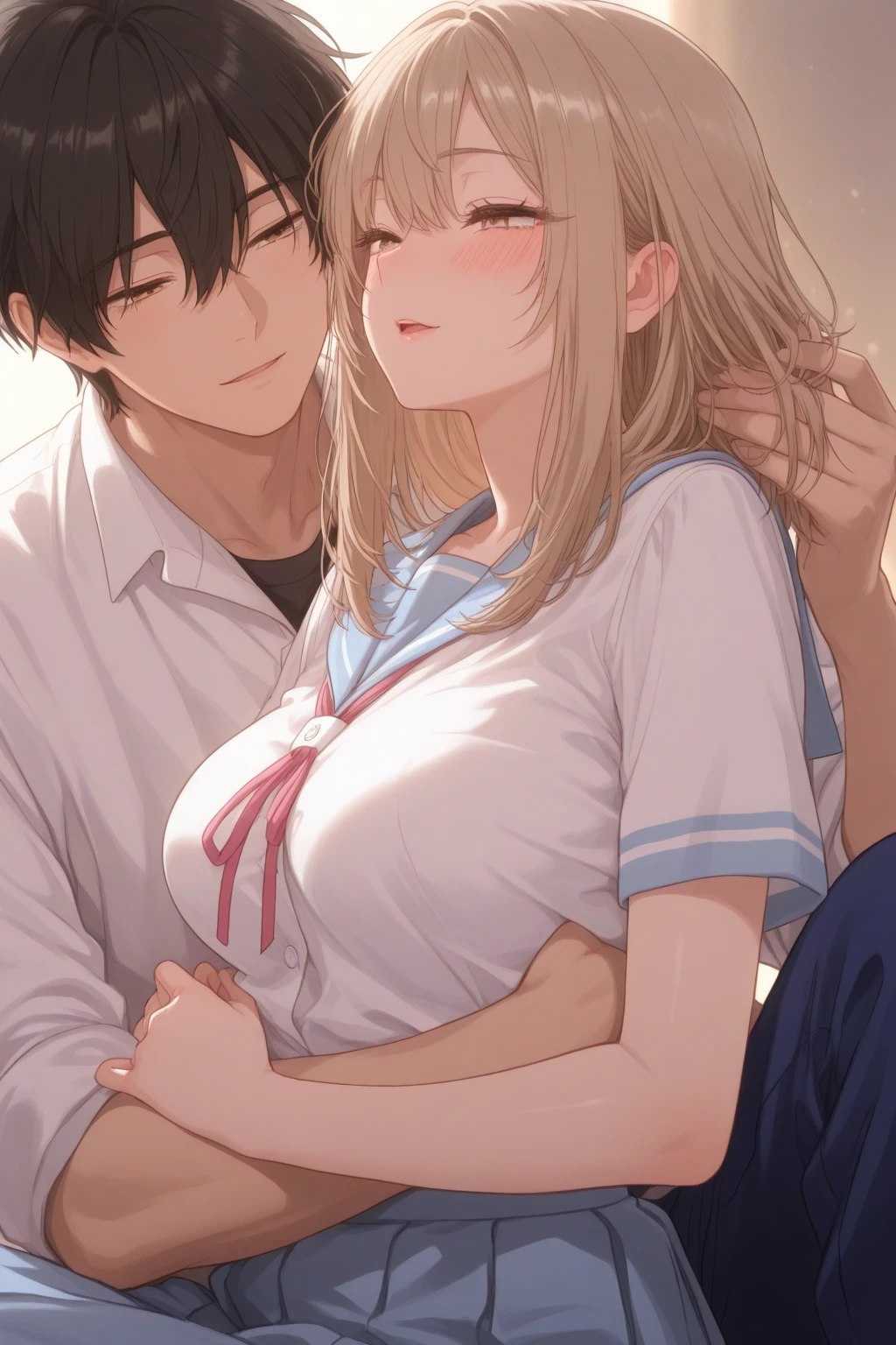 Best Style Glamour High School Girl Blowjob on penis Completely naked Strip off the uniform I like sex Lewd Sex with a boy from my class A girl caresses a boy's whole body A boy who is spoiled by a girl Realistic serious ejaculation A lot of semen A high school girl breastfeeds a boy in her class Boy's penisをhandjob pubic hair Intense sex pleasure ejaculationする少年 Boy's penis Cute boy