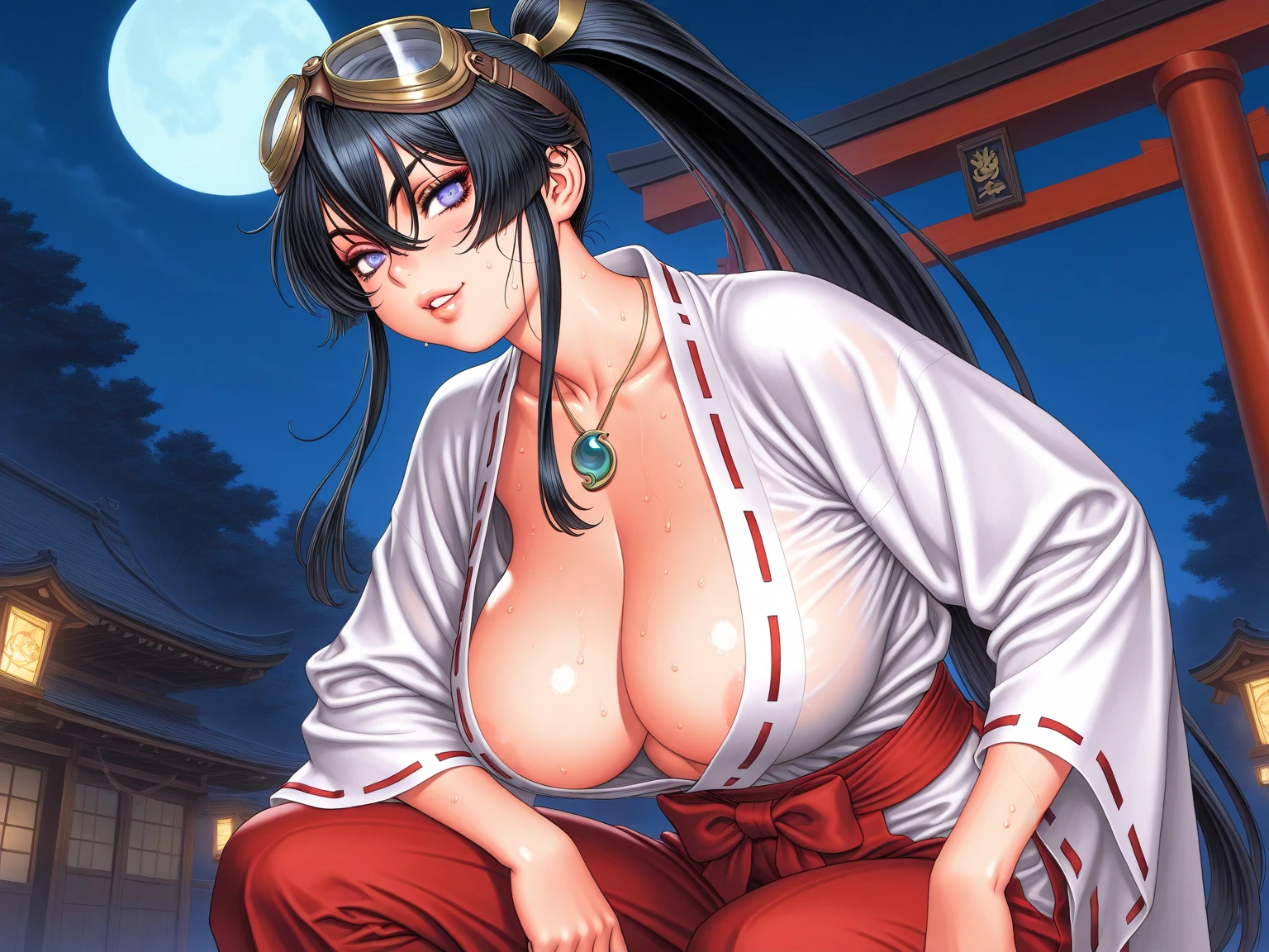 A tragic historical drama in 8k live-action style: Beautiful palace secrets Beautiful 10 year old Chinese Kung Fu Princess with long black hair has her nipples examined by a doctor and vigorously played with Gorgeous embroidery, Ultra glossy, She is wearing a shiny red top and bottom long sleeve floral pajama kung fu suit.... She resists and cries Her nipples are black