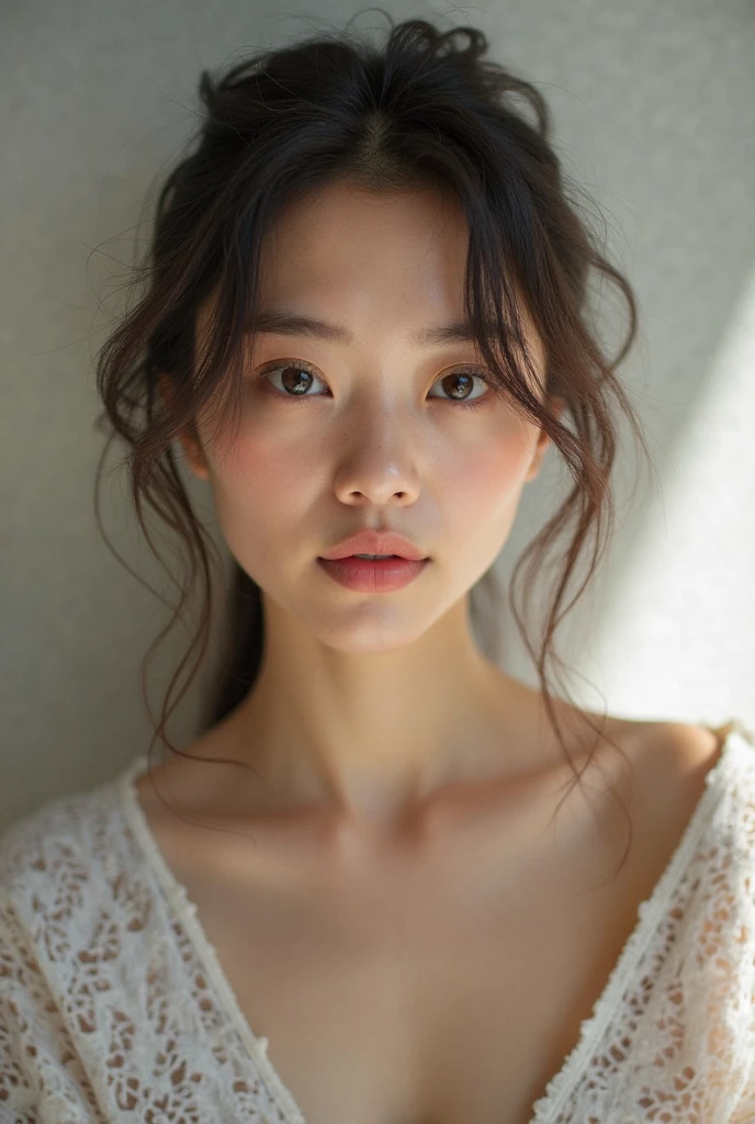 picture of a 25-year-old Vietnamese woman showing her beauty, strong, Independiente. 