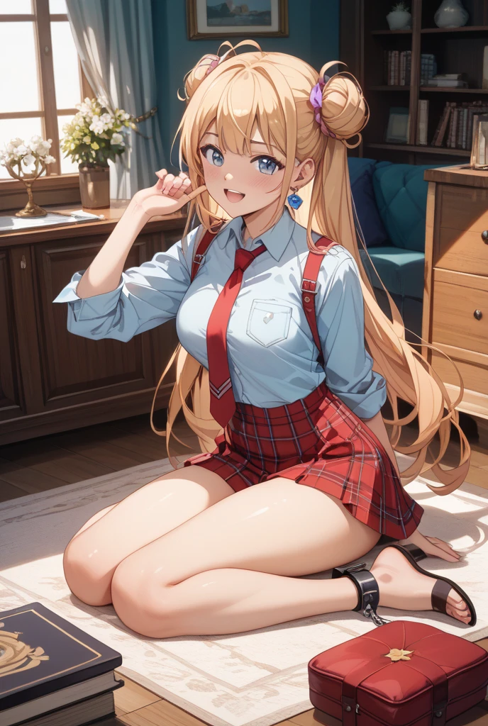 (((obra maestra))), 4k resolution HD image, sin desenfoque,in the classroom, cabello negro largo lacio con flequillo, Brown eyes, labios rosados,con uniforme de la ua (de Boku no giro academia) 