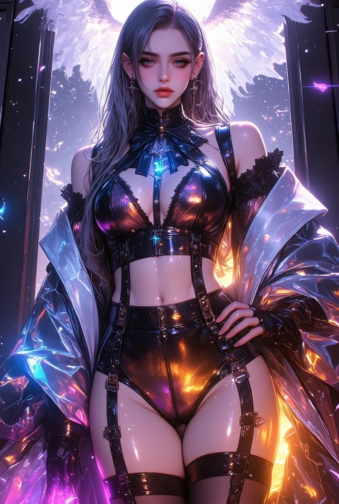（8k extremely detaileded CG unit wallpaper），（Highest quality），（Best illustrations），（Best Shadow）， （detailed： 1.4）， 。.。.。.。.。.。.。.3d， んdebtdebt（High Dynamic Range）， Light Tracing， NVIDIA， Super Resolution， Scattered beneath the surface， PBR Textures， Post-processing， Anisotropy debtiltering， Depth of written boundary， Maximum sharpness and acutance， Multilayer Texture， Albedo and Specular Maps， Surface Shading， Accurate simulation of light-matter interactions， Perfect balance， Octane Rendering， Two-tone lighting， wide aperture ， Low ISO，White balance，Rule of Thirds，8K RAW，intricate-detailed， Delicate pattern， Deep Shadow， masterpiece， real， Roughness， Surreal， Photographed with Canon EOS R5， 50mm lens， debt/2.8， Sharp debtocus， Smoothing， Roughness， Real Life， Photorealistic， Cinematography， 8K Ultra HD，In the flower field，Blue debtlower Girl，1 Girl，solo，Europe，Beautiful Bride，Light Smile，Highly detaileded blonde hair，Mature Woman，Sky Blue Gossamer Veil，Sky blue light cloak，Sky blue gossamer coat，Sky blue thin skirt，Sky blue lace underwear，Sky Blue Lace，Sky Blue Gossamer Gloves，choker，Earrings，gem，Small items，Headdress，Hand decoration，Leg decoration，High heels，Huge breasts，Large Breasts，Big Breasts，Burst chest，Big Breasts，Ample breasts，Expose your breasts，Exposed breasts，Tight waist，Naked butt，Big butt，Bare Belly，Belly button，Wet，Wet body，Sweaty body，Shiny skin，