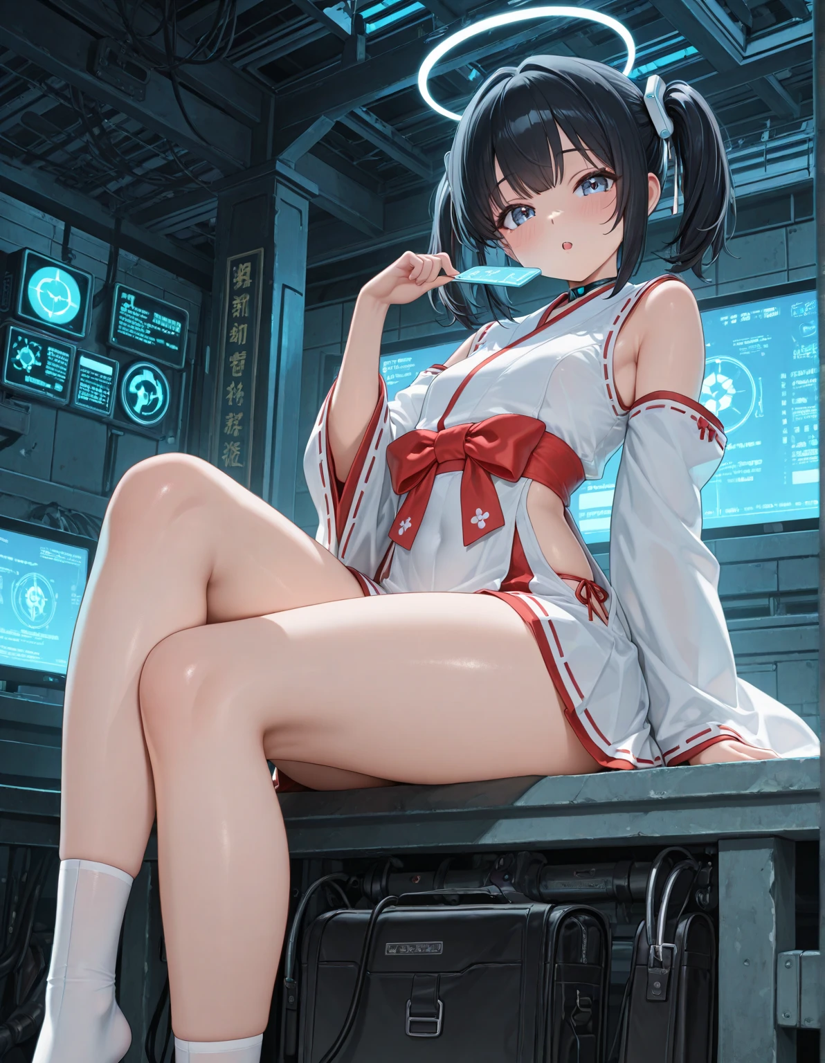 woman,20-year-old,shiny cheongsam dress,city,night,(Harada Makoto),open mouth smile