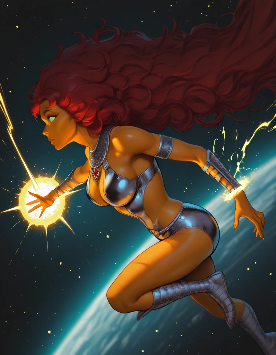 Vixen, the bold and enigmatic female superhero from Africa, is none other than Mari Jiwe McCabe. Wielding the extraordinary powers bestowed upon her by the ancient African god Anansi, she holds the Tantu Totem - a magical artifact capable of imbuing her with the abilities of the animal kingdom. By tapping into the morphogenetic field, affectionately known as "The Red," she can seamlessly morph and embody the characteristics of various animals, granting her an astonishing array of powers and agility. Her mesmerizing appearance showcases a mix of African heritage and superhuman grace.

--s3

Vixen, DC Comics'