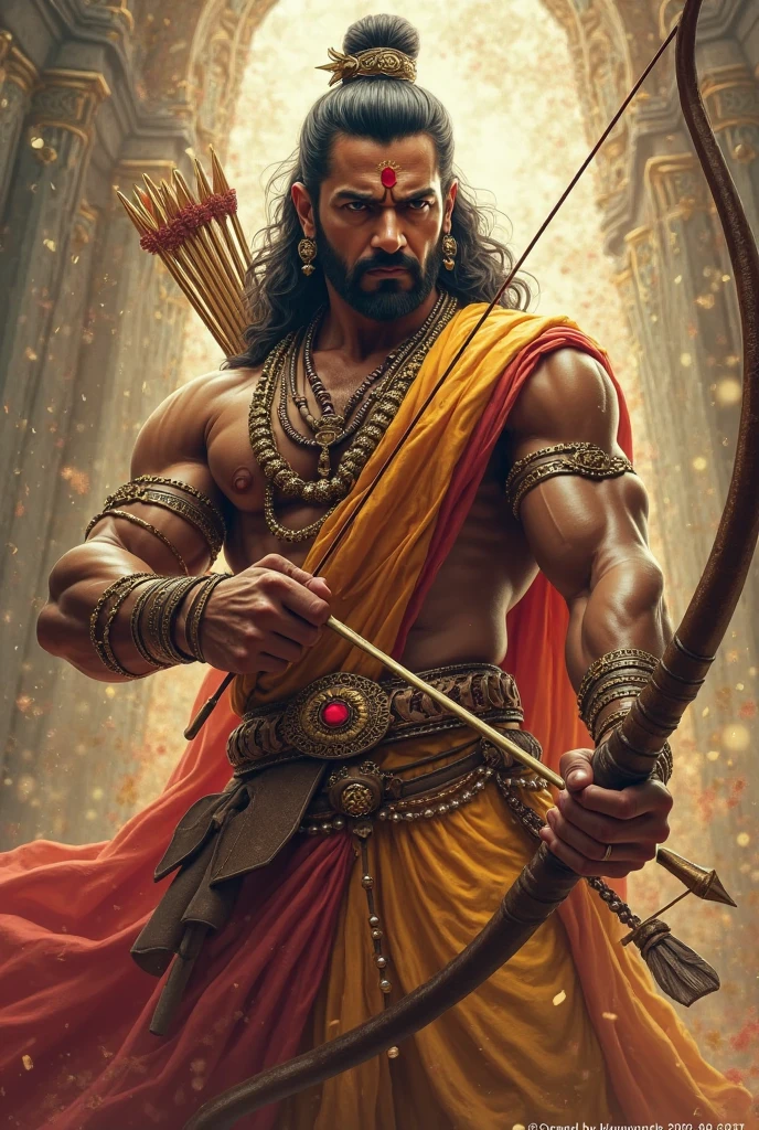 Imagine Mahabharata Arjun Gandiv dhanush