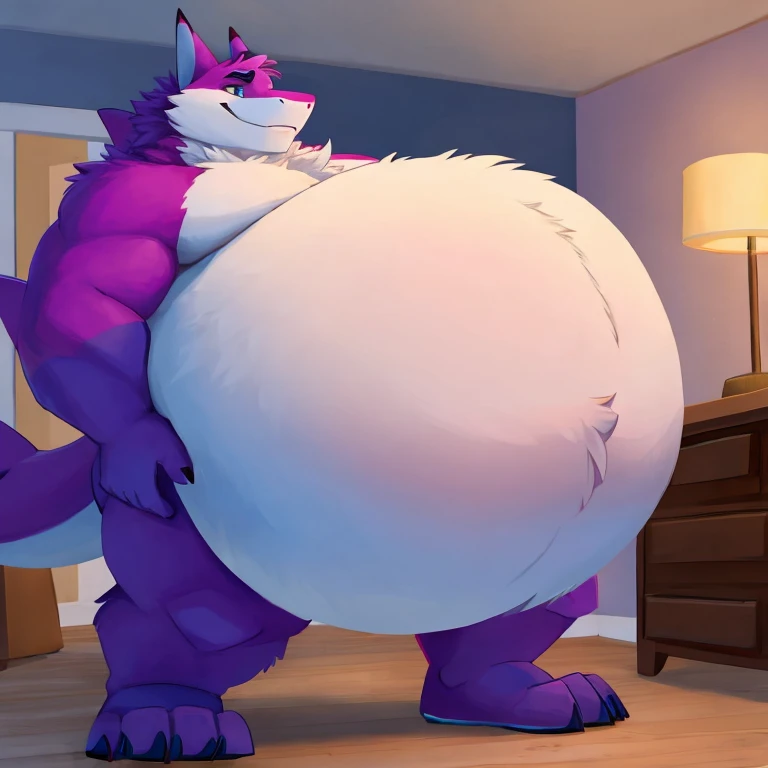 Solo, toriel, female, chubby, bbw, broad shoulders, wide hips, massive ass, thick legs, muscular thighs, bending over, bent over bed, hanging breasts, hyper breasts, facing away from viewer, huge ass, gigabooty, spreading butt, spread ass, cheeks apart, detailed genitals,detailed vagina, by darkgem, by duase, by boosterpang, by BNG, by sligarthetiger, bedroom, (nude:1.6), (bare feet)
