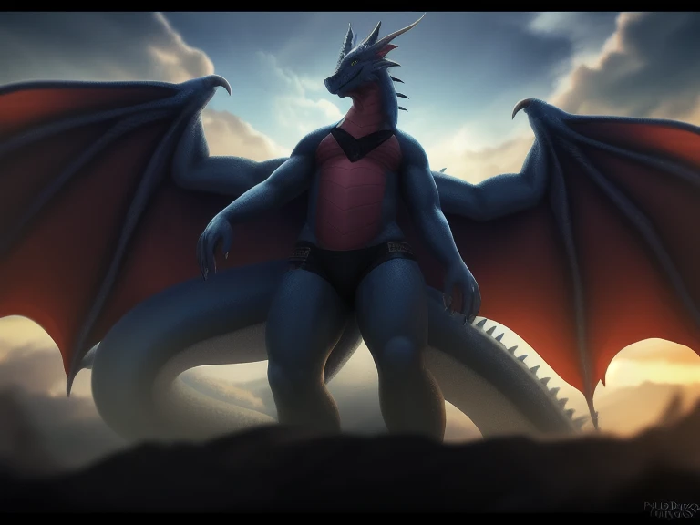 (masterpiece:1.2, best quality:1.2, 2D:1.2, sharp:1.2), (hotify), perfect anatomy, perfect eyes, perfect background, (solo, full body shot), (morning_environment), (park), beautiful shadows and lights, volumetric lights, open mouth, long tongue, tail, feet, talons, fangs, horns, wings, nsfw, erection, massive fat penis, massive fat testicles, massive ass, massive thighs, toned, abs, feminine male, massive thighs, massive ass, flat chest, gold dragonborn, red eyes,